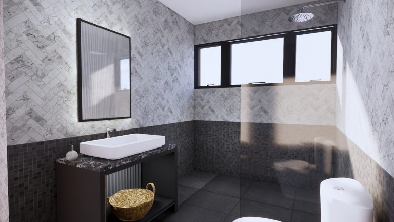 HITHADHOO HOUSE interior design bathroom portfolio project