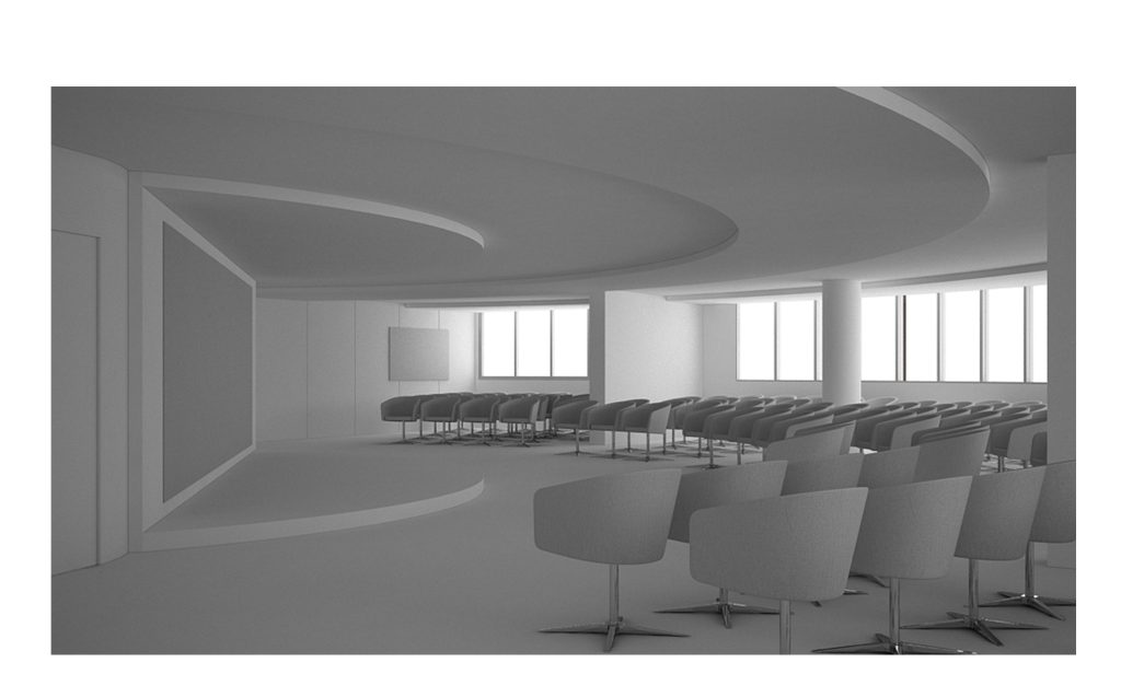 Stelco auditorium interior design
